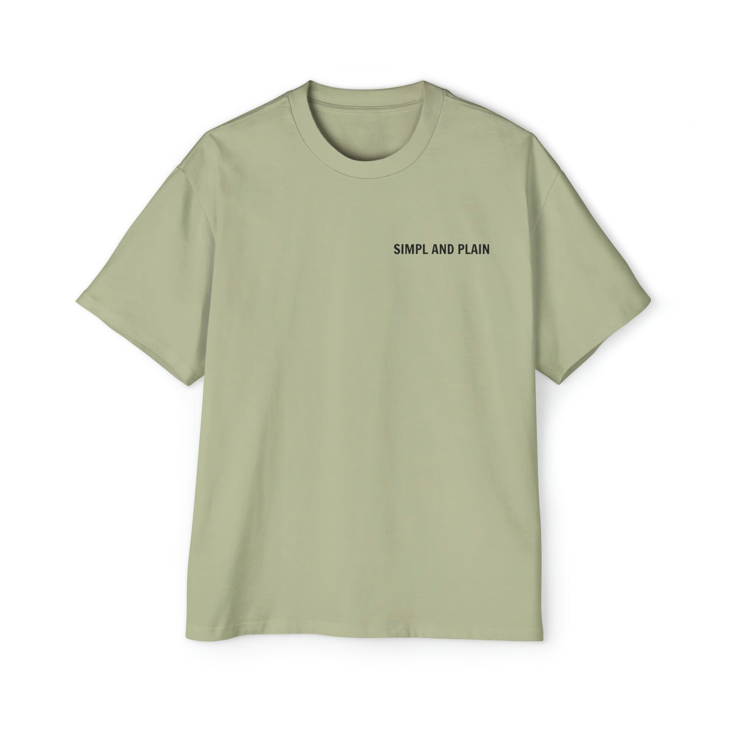 Men's Heavy Oversized Tee - Pistachio