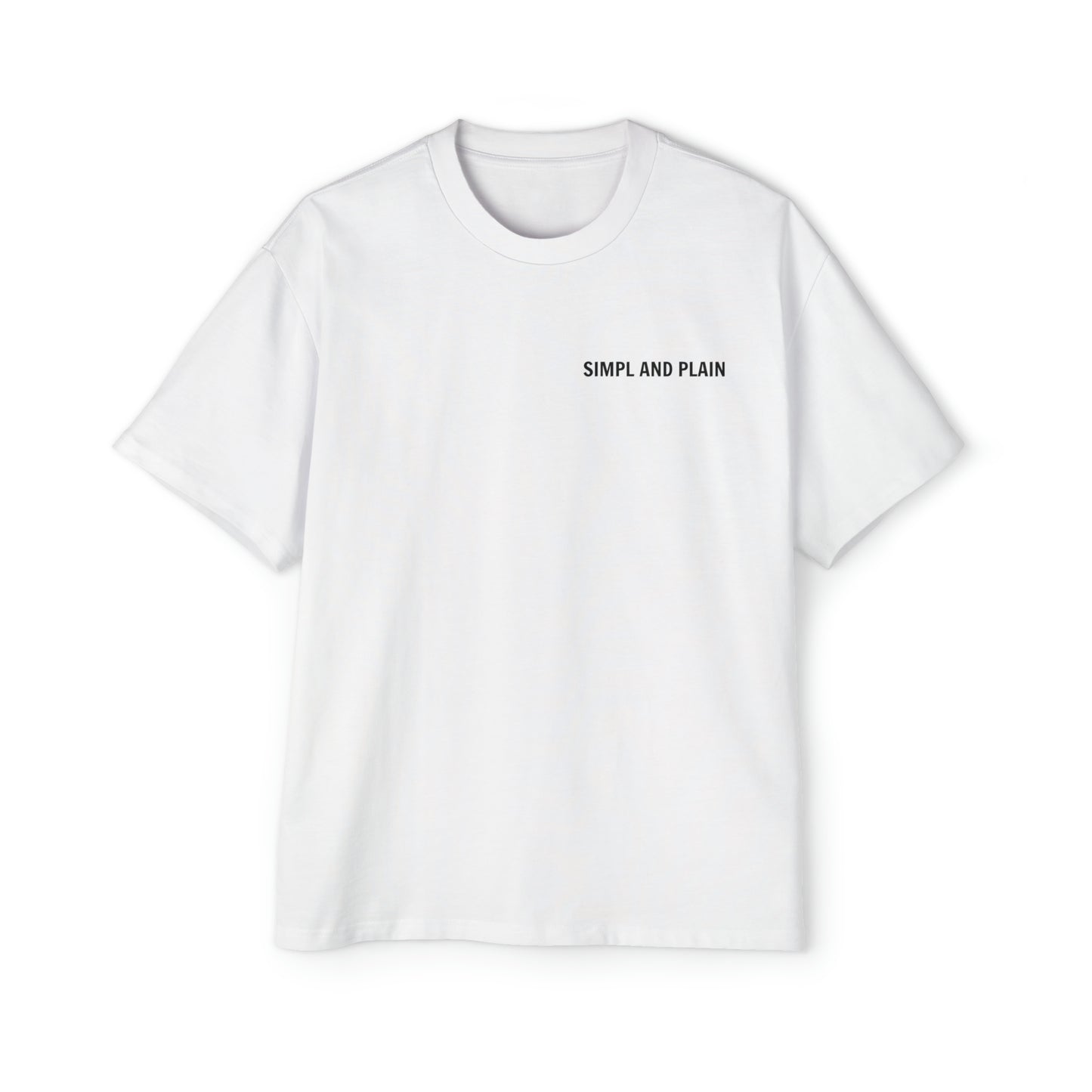 Men's Heavy Oversized Tee - White