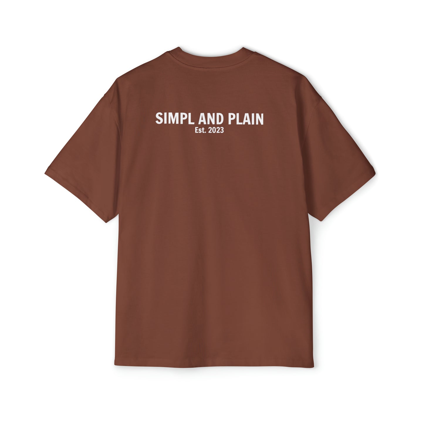 Men's Heavy Oversized Tee - Clay