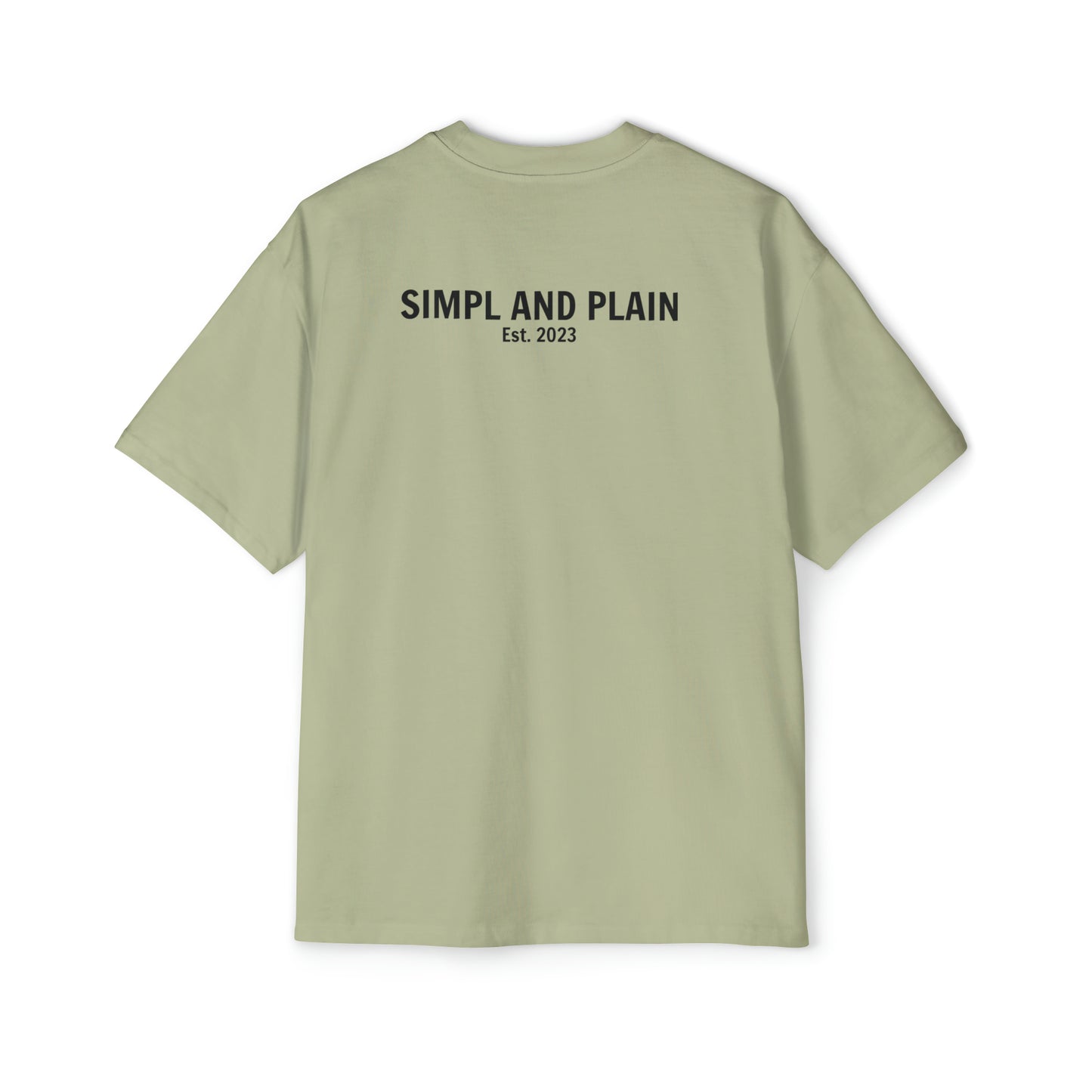 Men's Heavy Oversized Tee - Pistachio