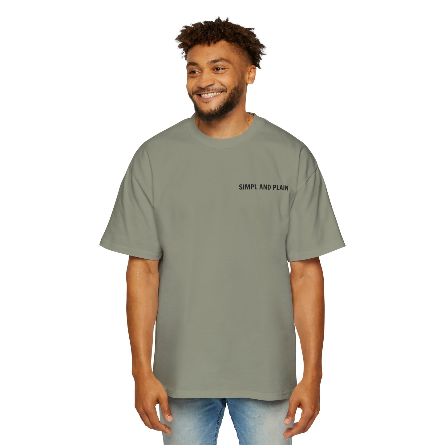 Heavy Oversized Tee - Eucalyptus